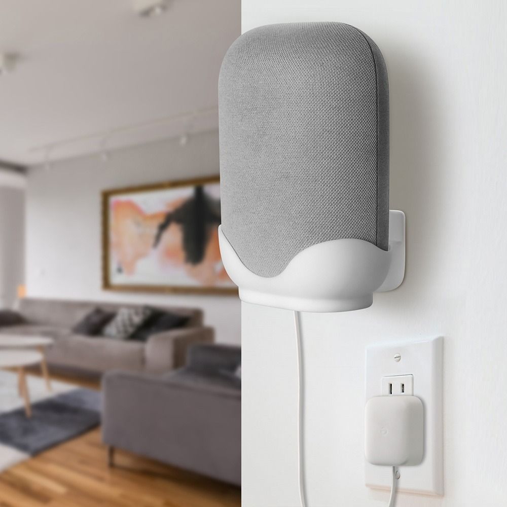 Google Speaker Nest Audio - حامل مكبر صوت متين وموفر للمساحة،